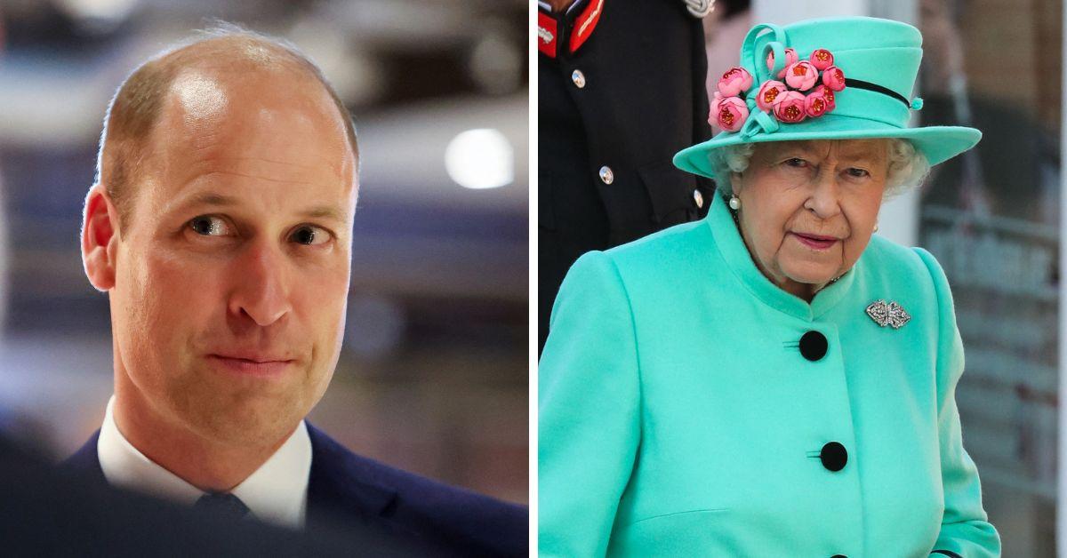 prince william and queen elizabeth ii