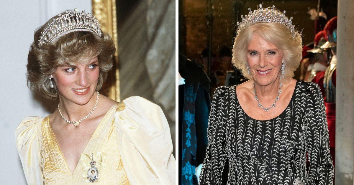 diana princess of wales and queen camilla