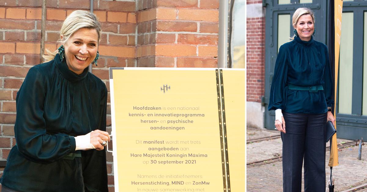 queen maxima attends launch main matters manifesto