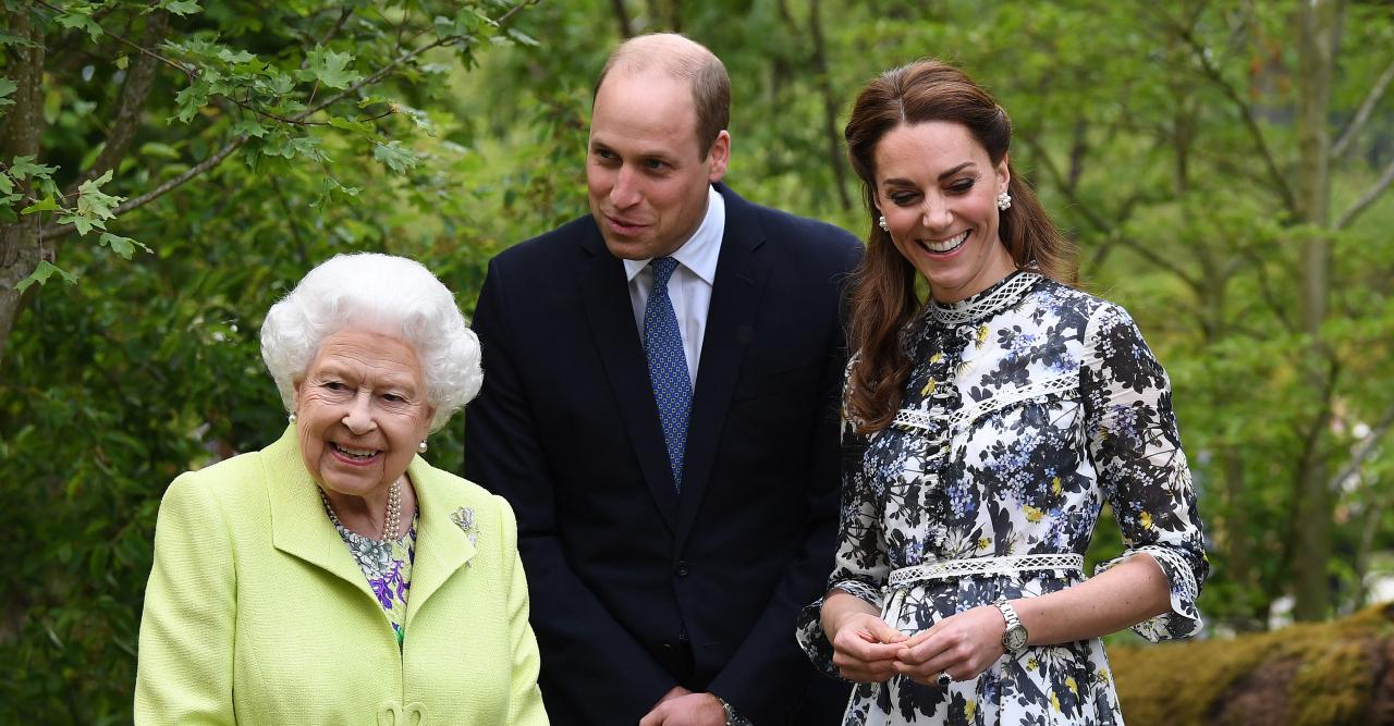 queen elizabeth surprised prince william kate middleton engagement