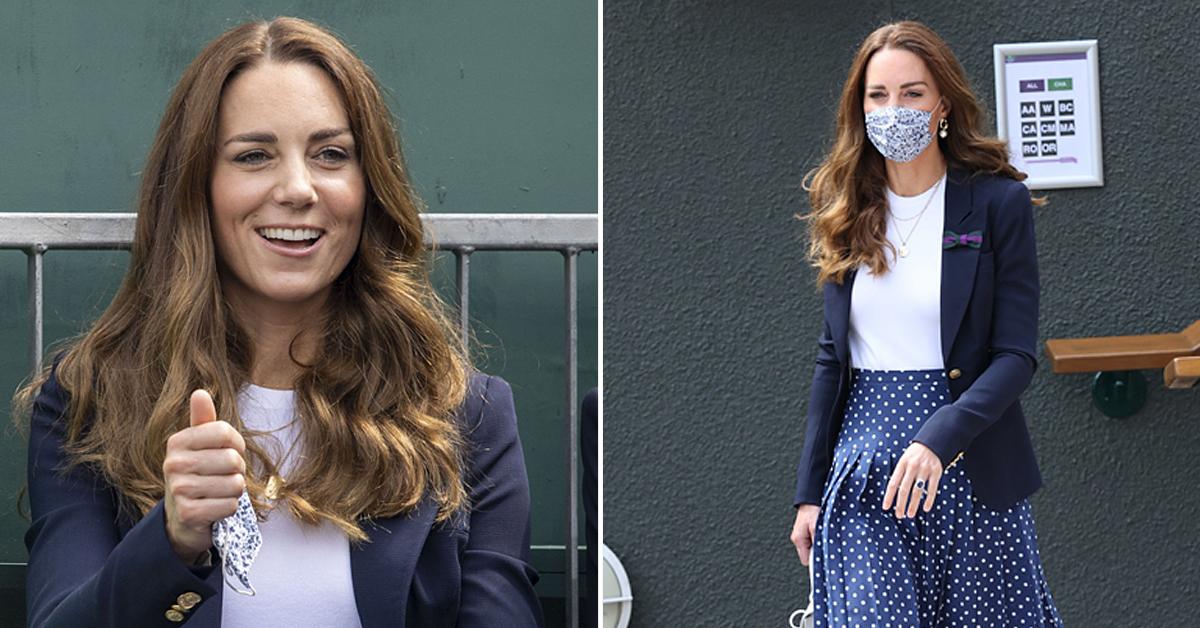 duchess catherine at wimbledon