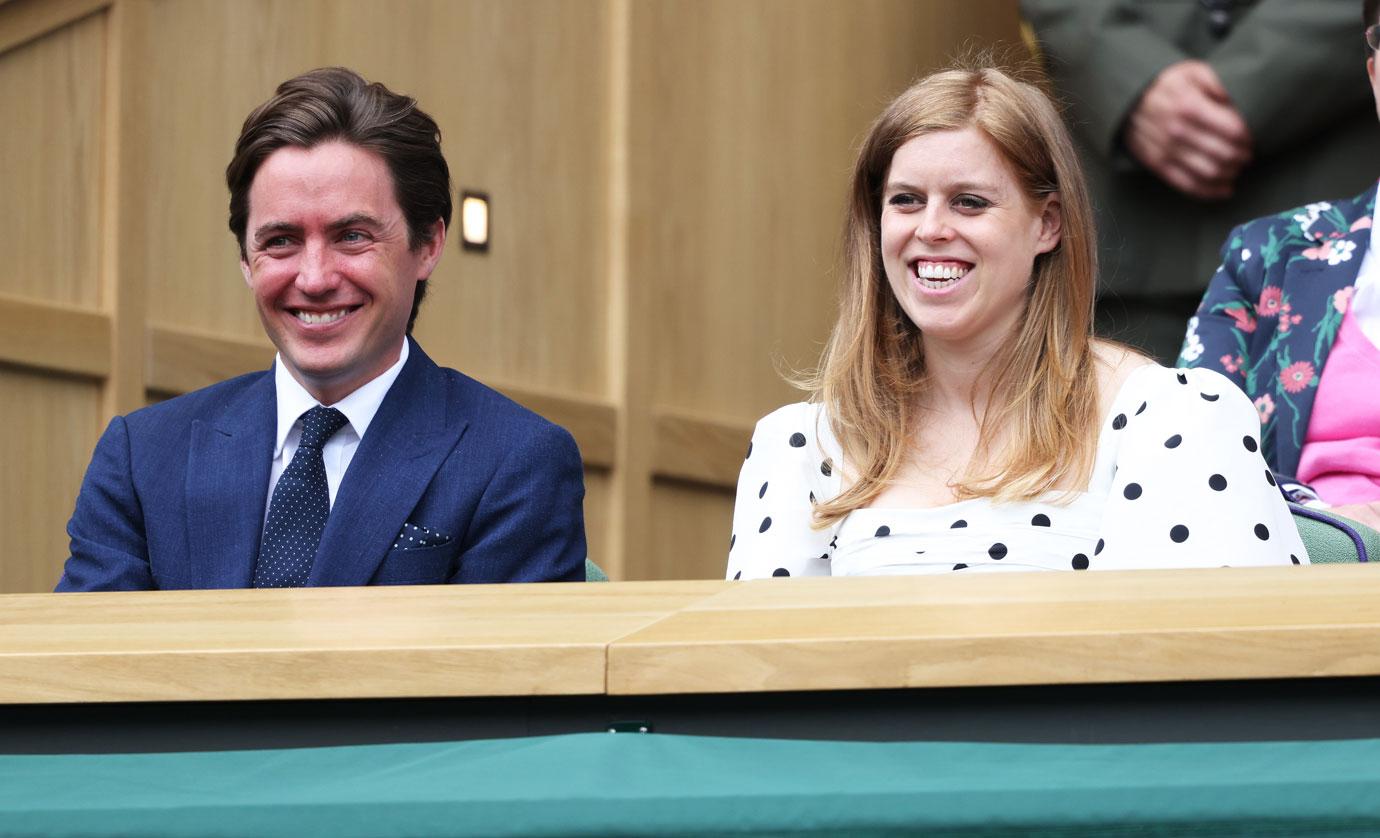 Pregnant Princess Beatrice Shows Off Her Growing Bump At Wimbledon