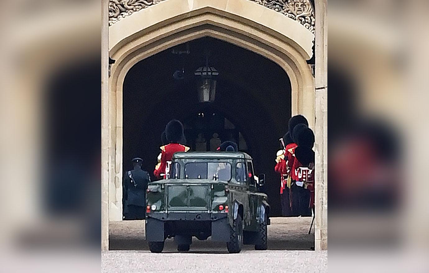 royal family reveals prince philip custom land rover hearse ahead funeral tro