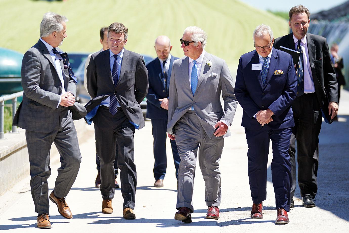 prince charles visits dorset