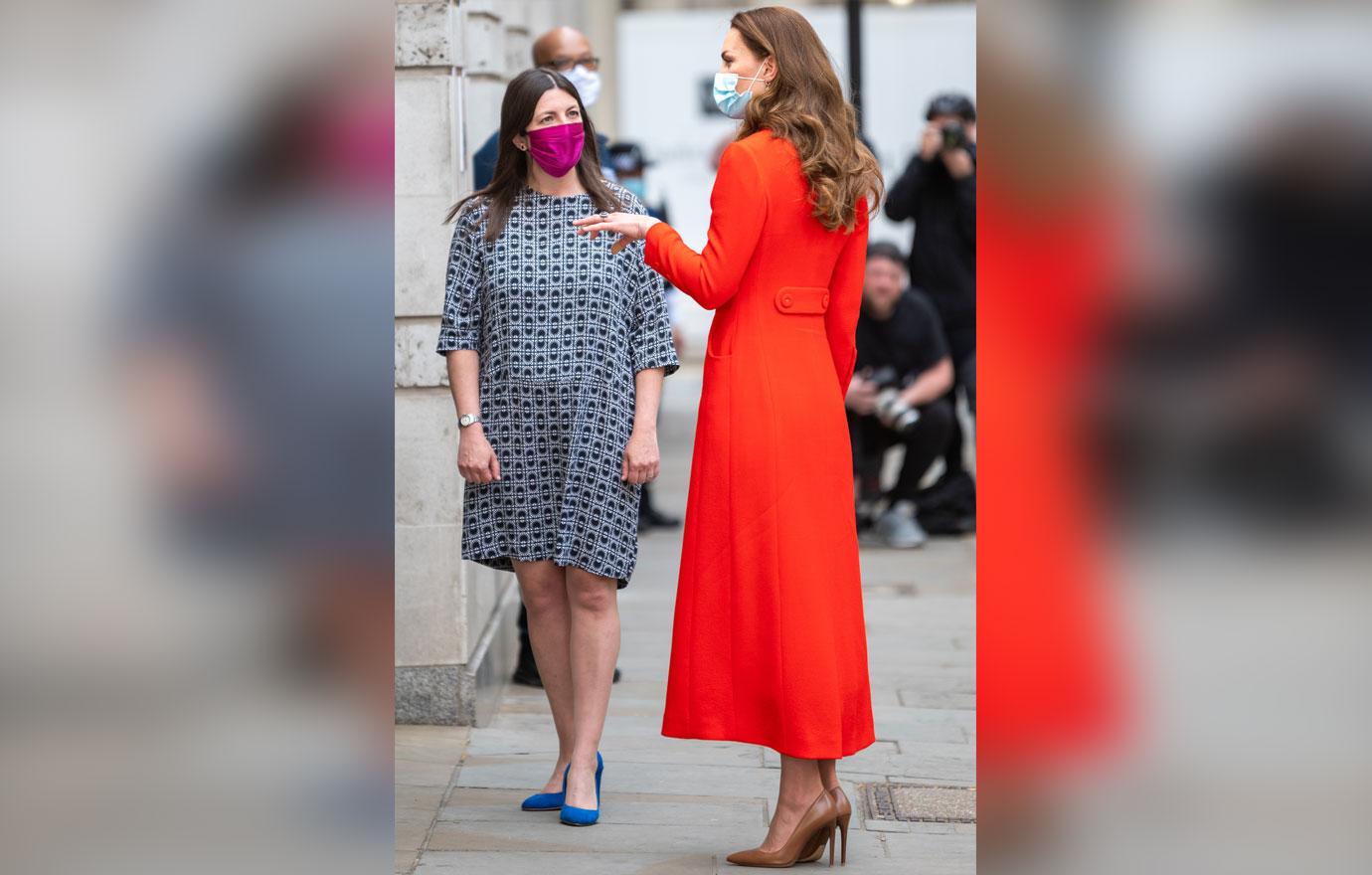 catherine duchess of cambridge arrives at the national portrait gallery archive