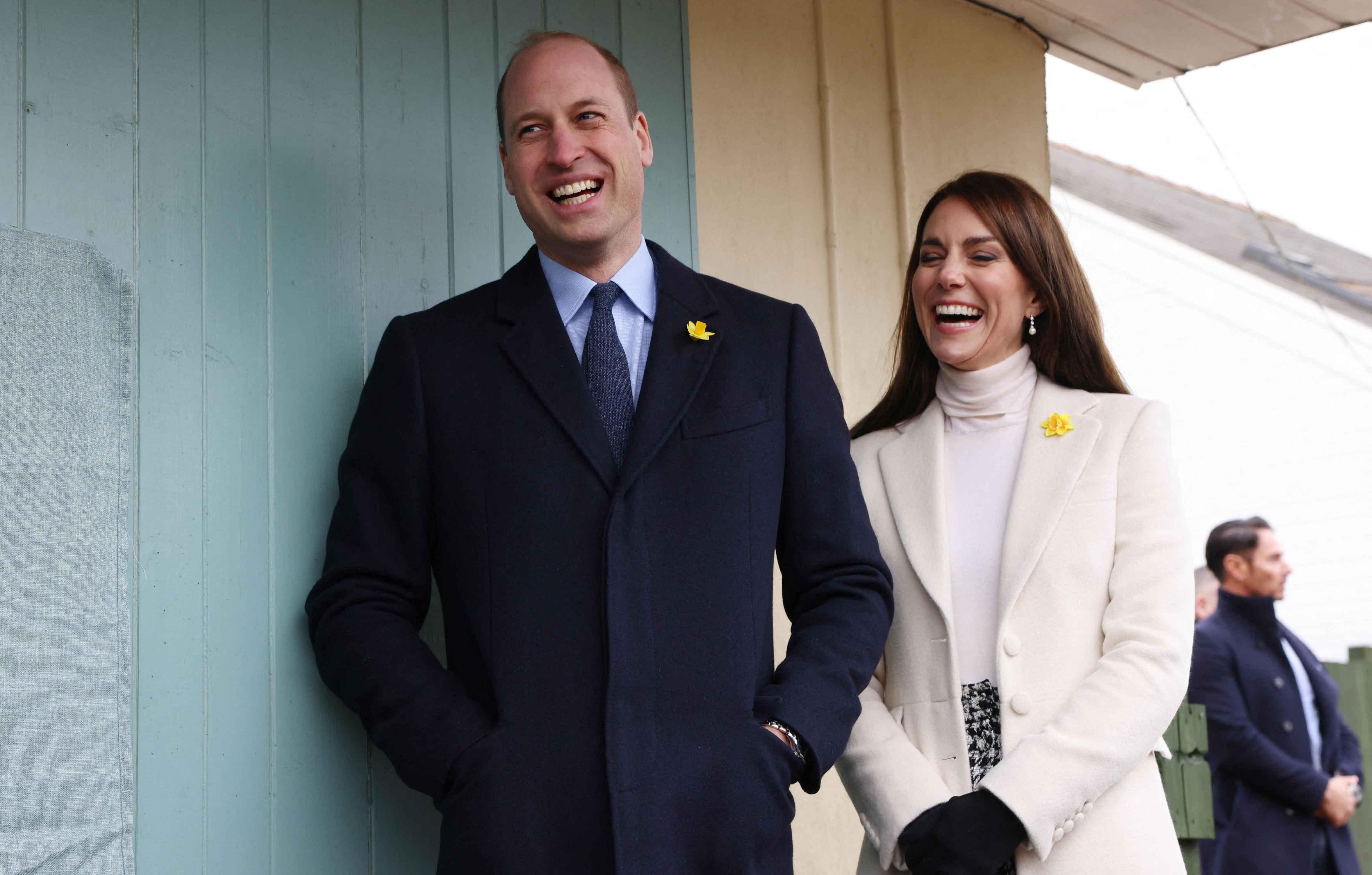 prince and princess of wales visit brynawel rehabilitation centre