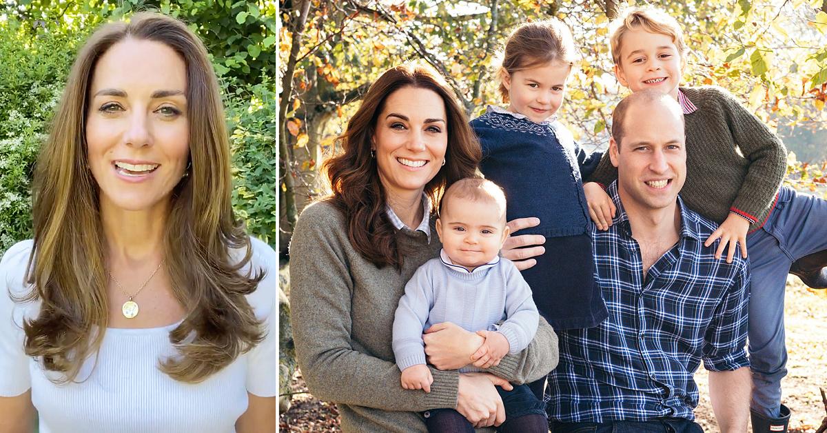 kate middleton gives subtle shout out prince george princess charlotte prince louis video tro