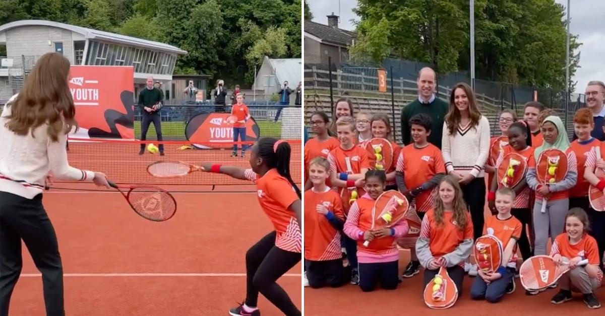 prince william kate middleton get sporty during final day in scotland watch