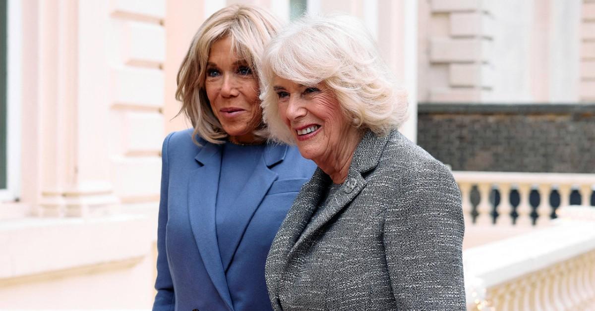 queen camilla brigitte macron attend the entente litteraire prize ceremony