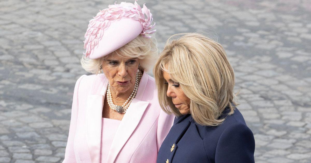 Queen Camilla Can't 'Compete With The Chic Of Brigitte Macron