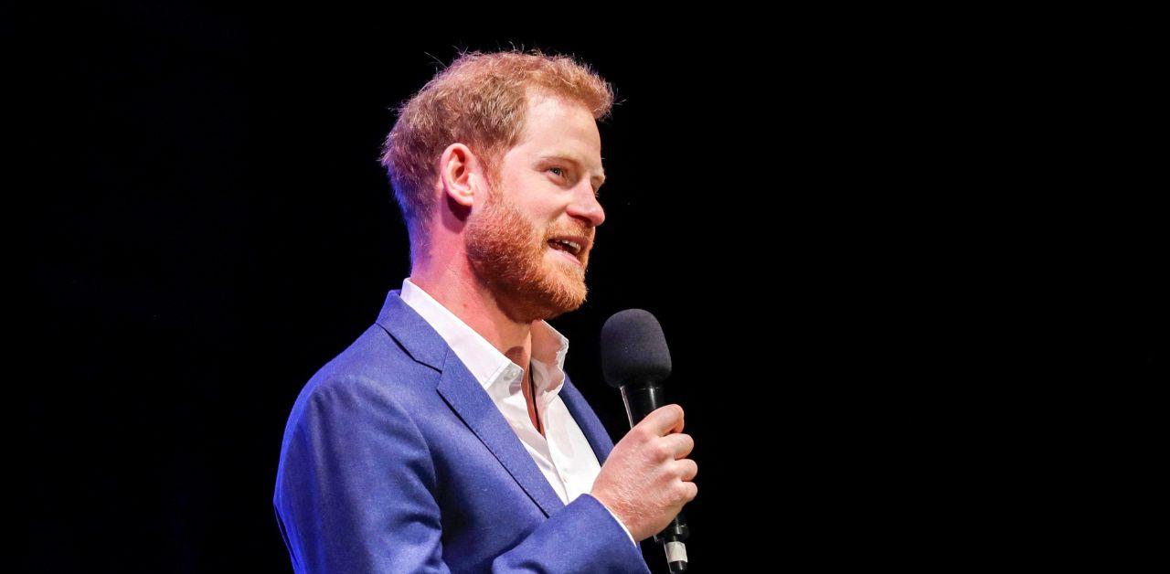 prince harry first appearance after losing hrh title