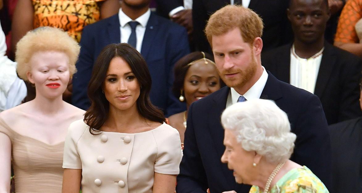 queen elizabeth meghan harry meeting