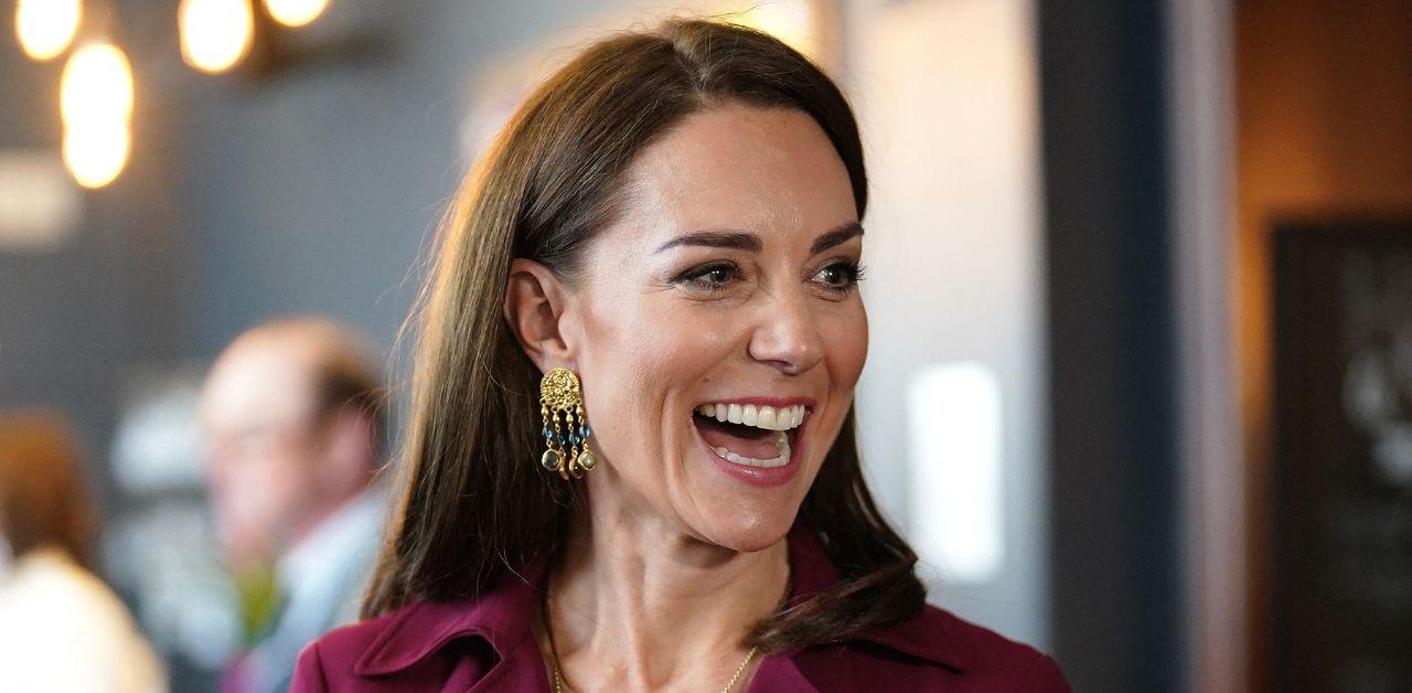 Kate Middleton Ditches Shoes While Visiting Roman Kemp's Home