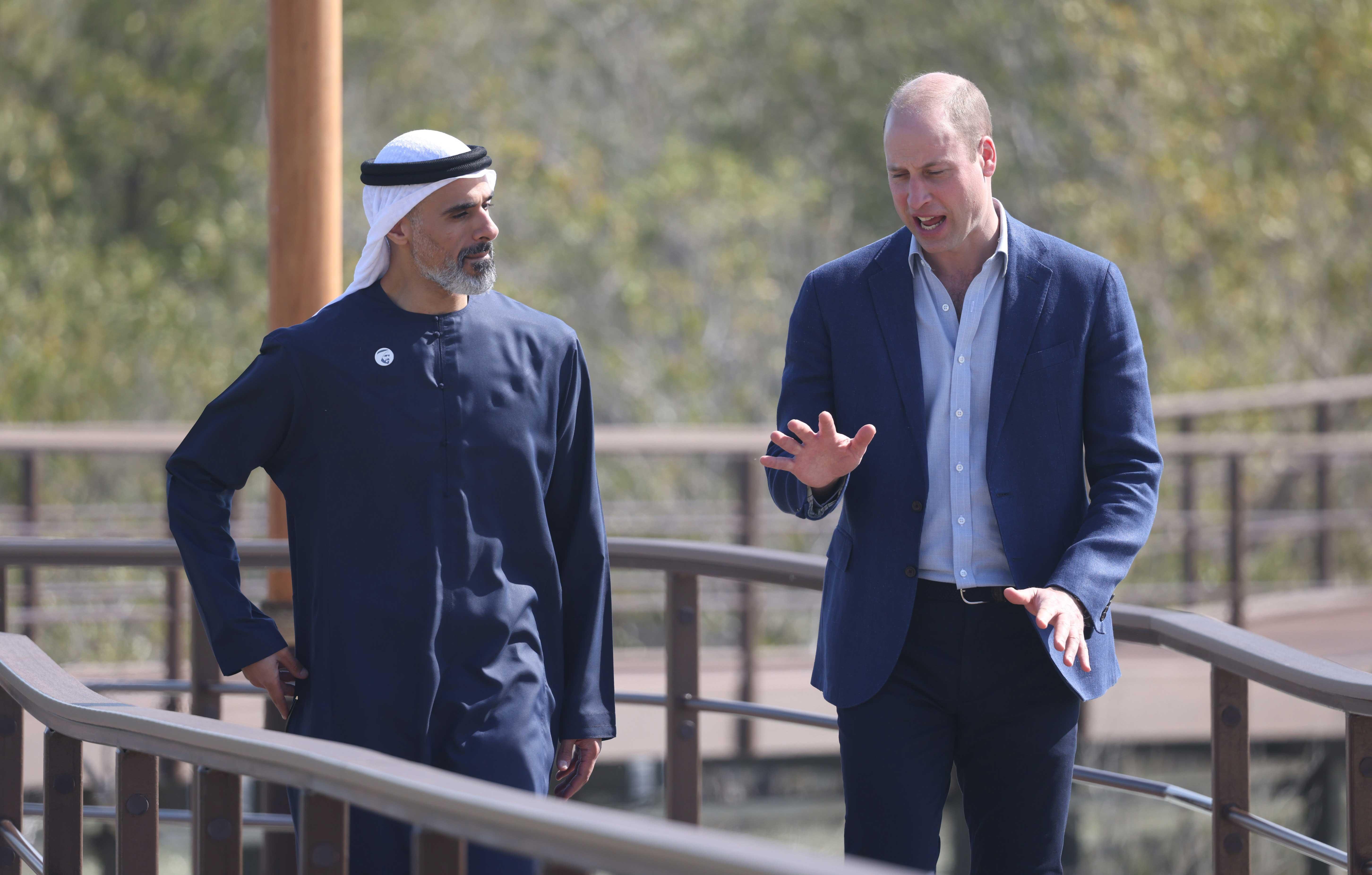 prince william visits the port of dubai