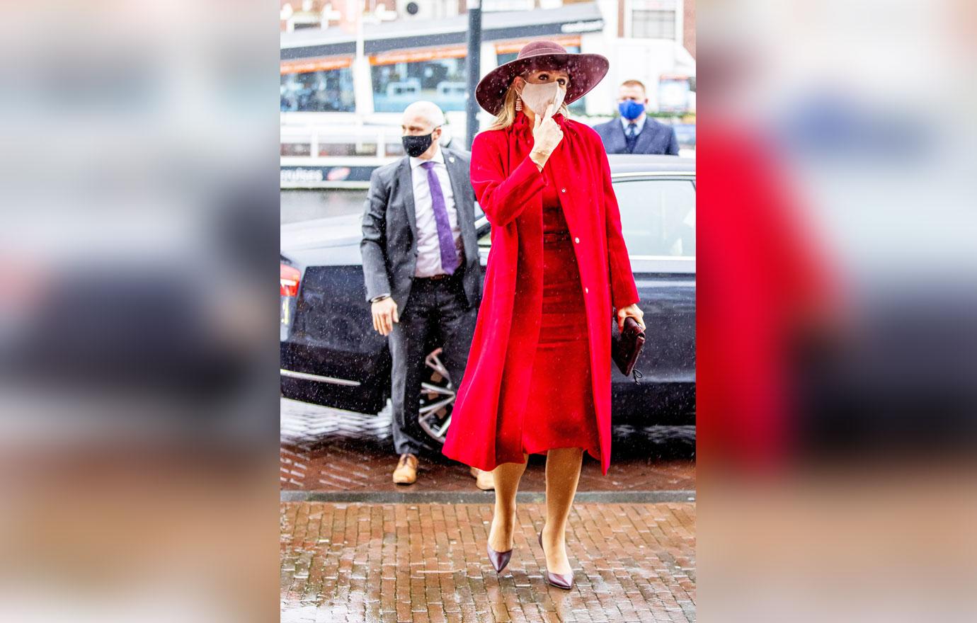 queen maxima at the opening of the pieter teylers huis