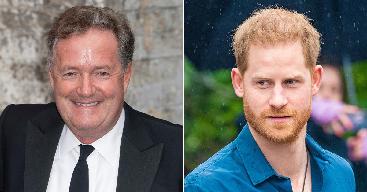 piers morgan liked old prince harry pp