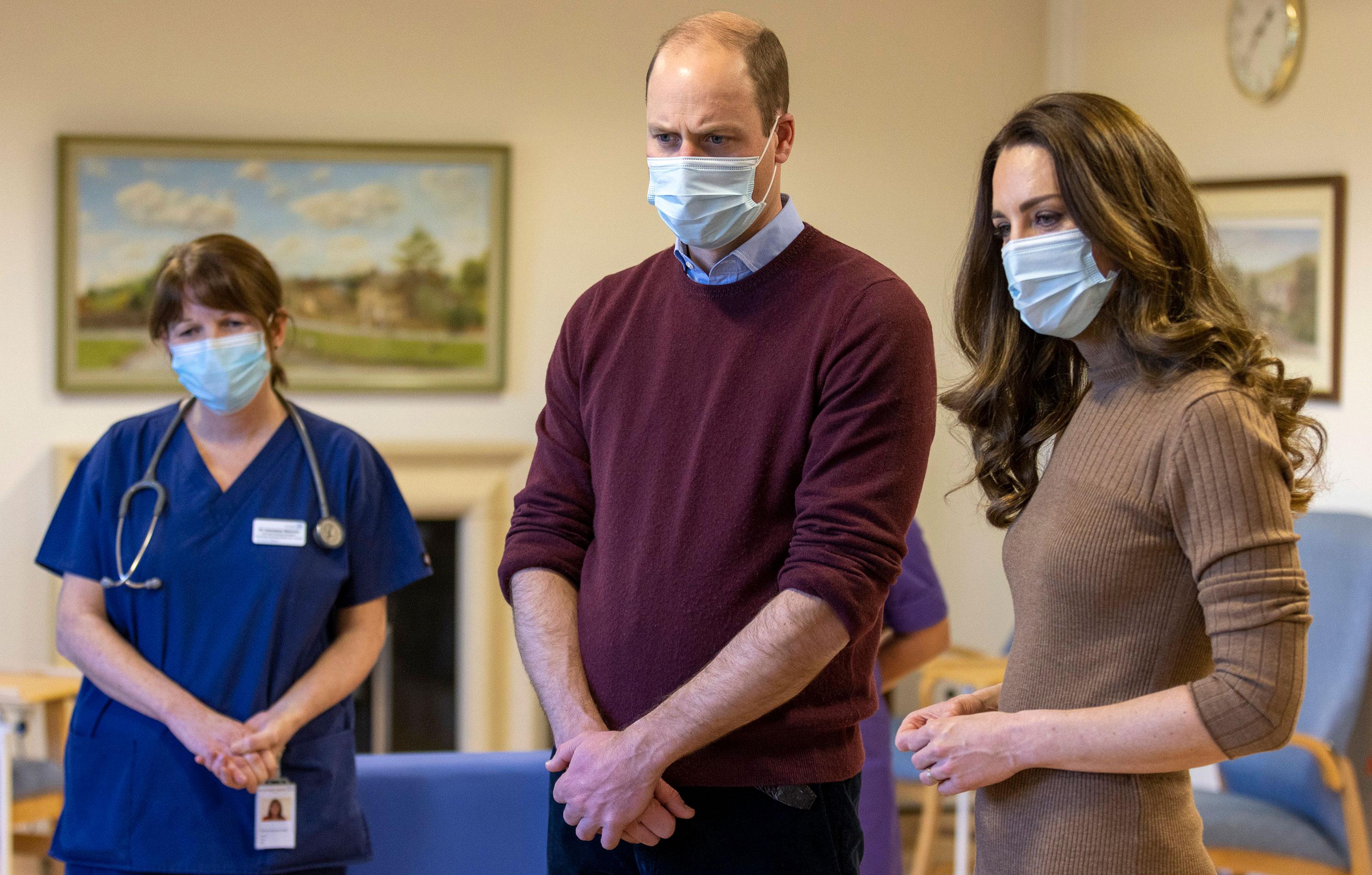 duchess kate and prince william visit clitheroe community hospital