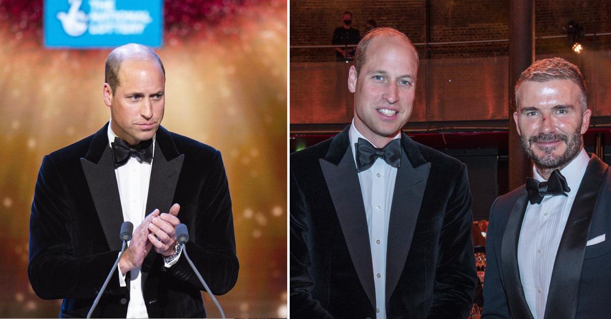 prince william at who cares wins awards