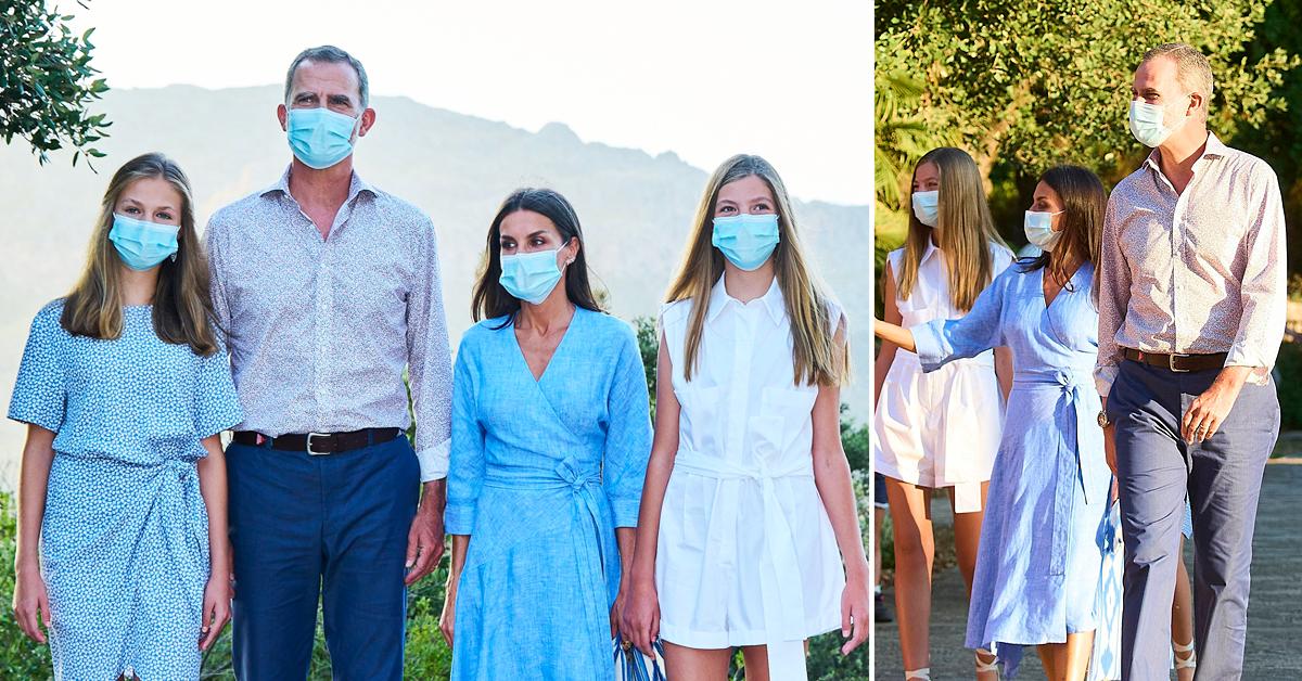 queen letizia family visit sierra de tramuntana and the lluc sanctuary