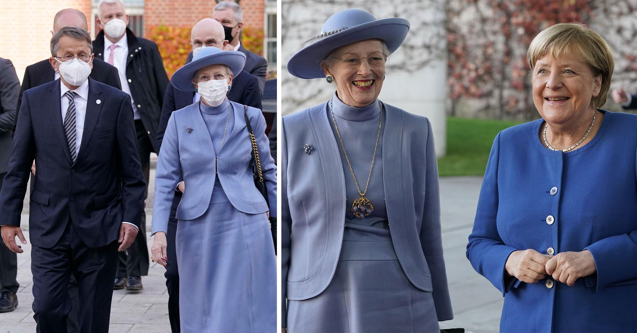 hm queen margrethe and hrh crown prince frederik pay a state visit to germany pp