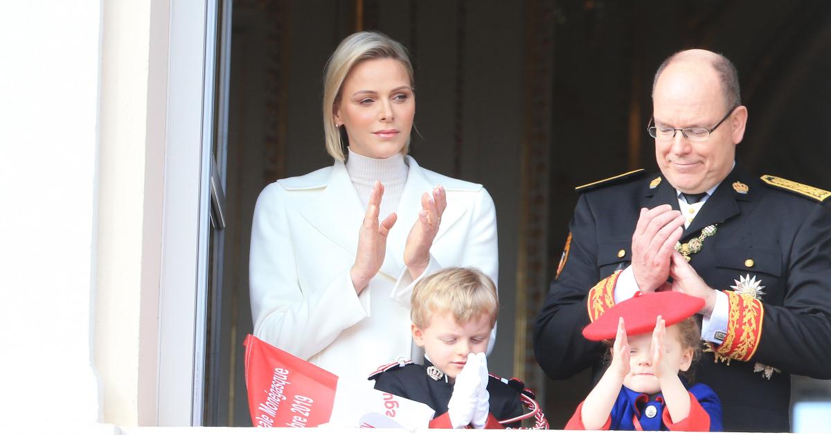 princess charlene returns home monaco