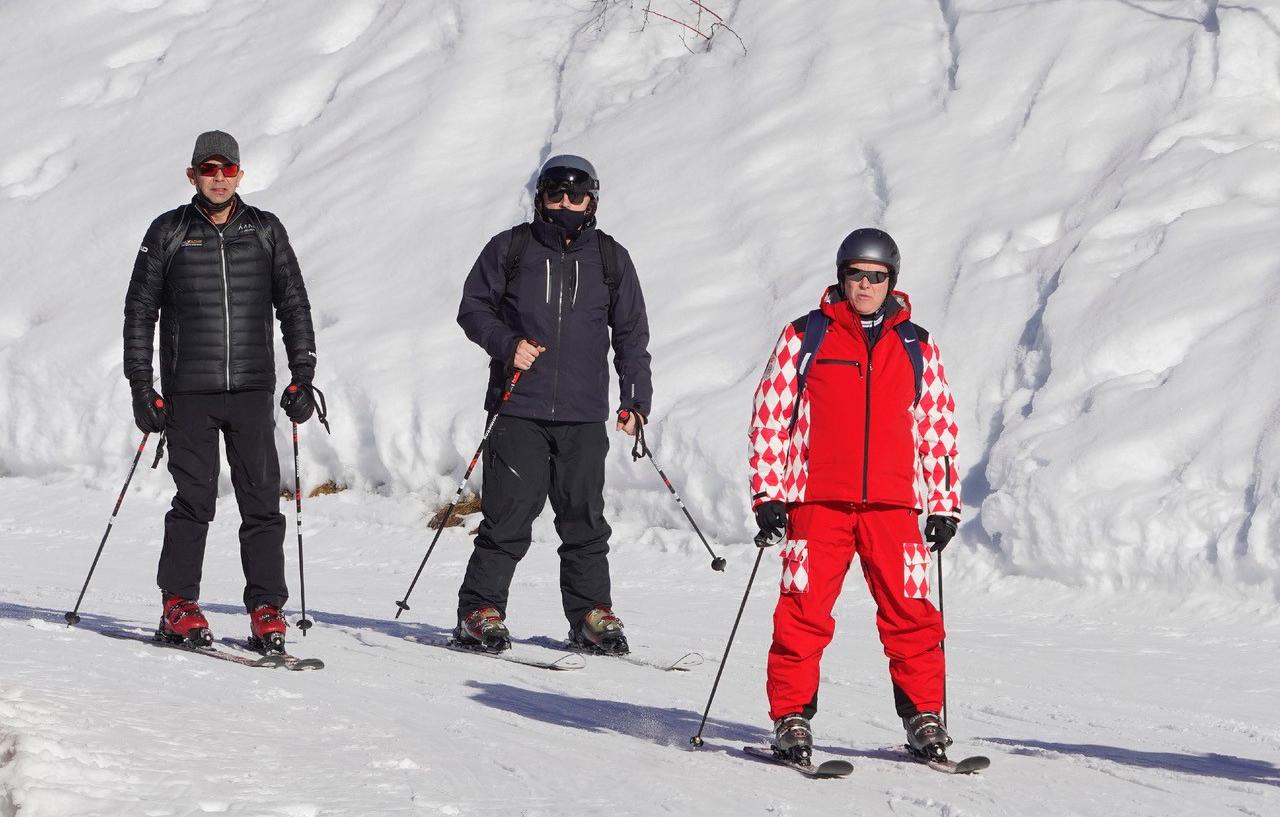 prince albert and children spent holiday season in french alps