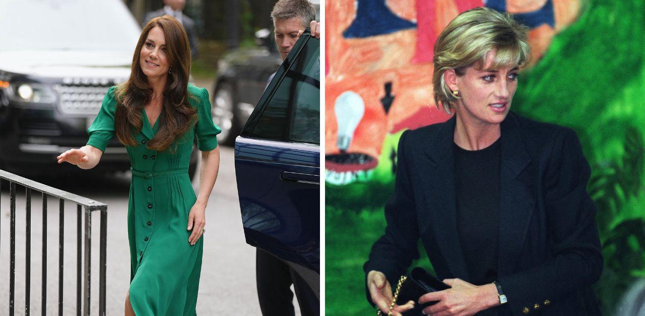 kate middleton demeanor similar princess diana