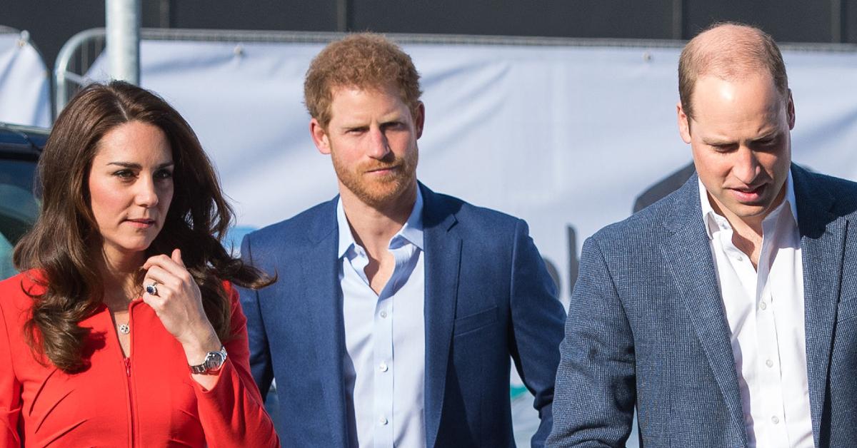 prince harry harsh kate william