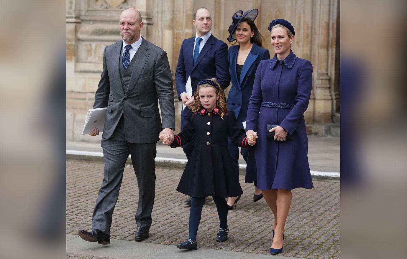 Prince Edward Princess Beatrice More Attend Prince Philip s Service