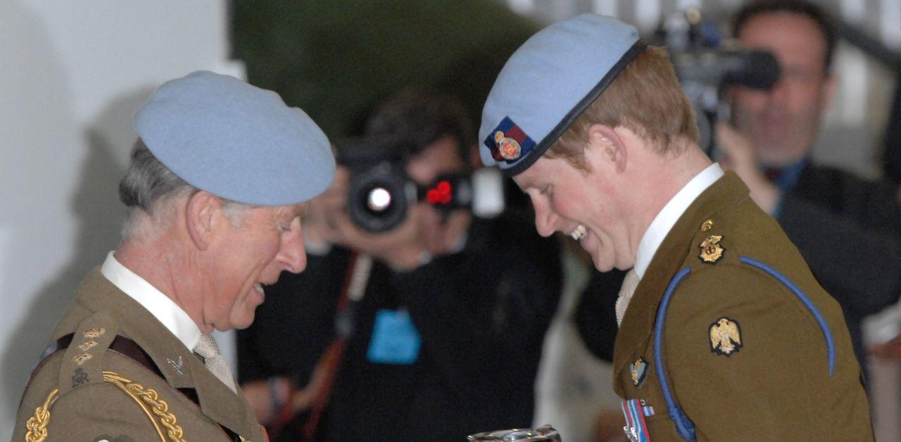 king charles prince harry not speaking