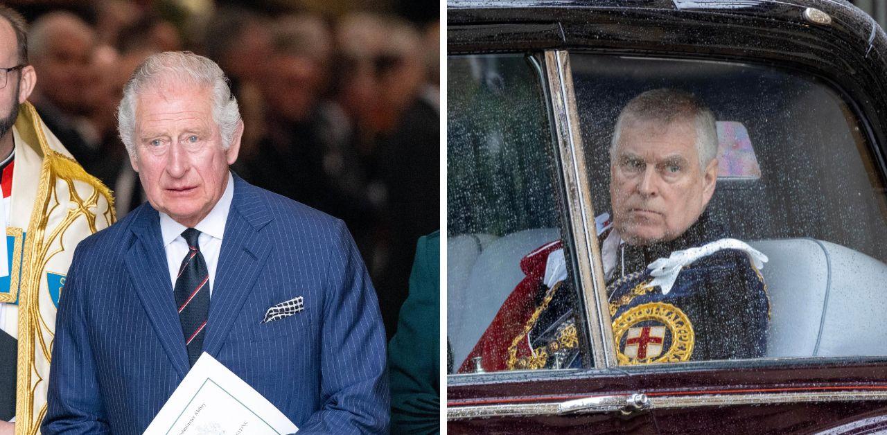 prince andrew afraid king charles evict summer house