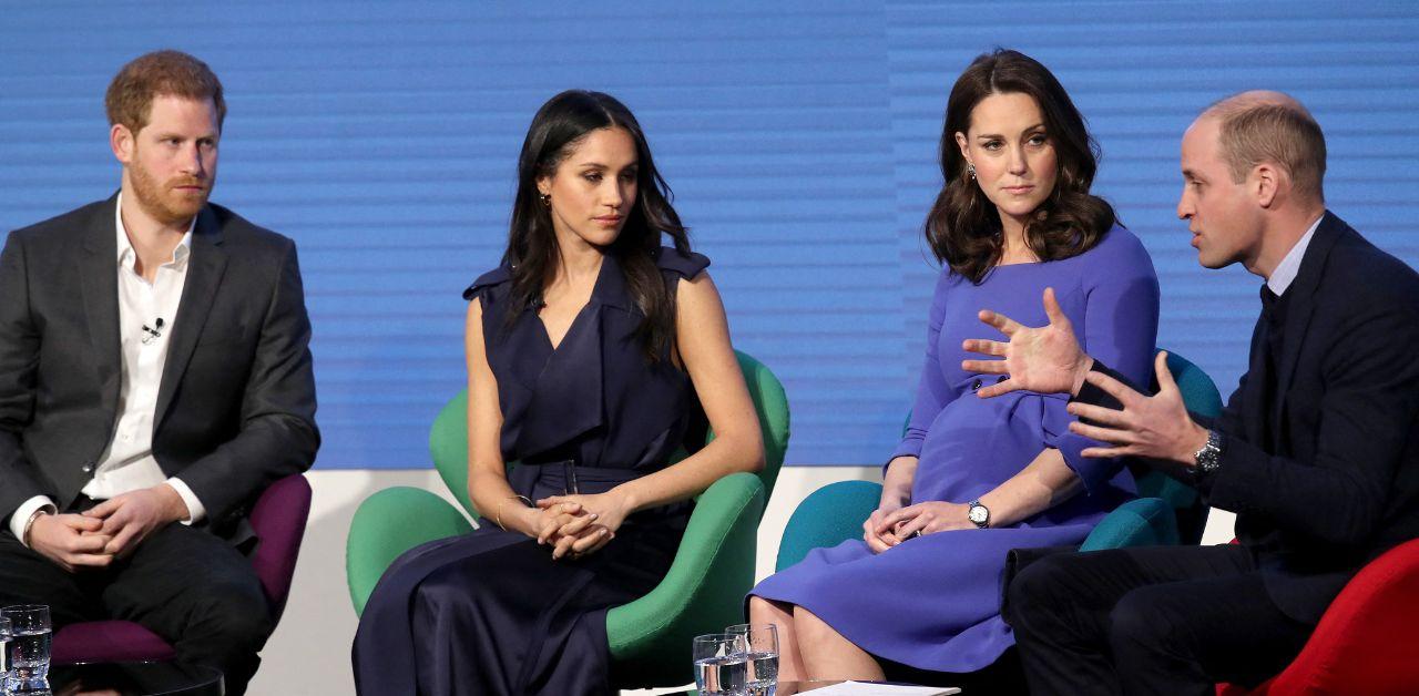 meghan markle kate middleton feud caught camera