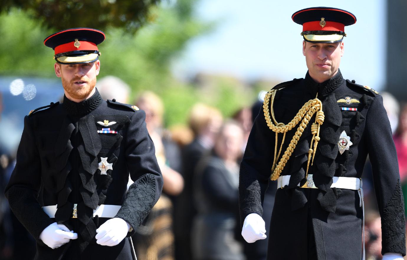 kate middleton peacemaker between prince william prince harry prince philips funeral