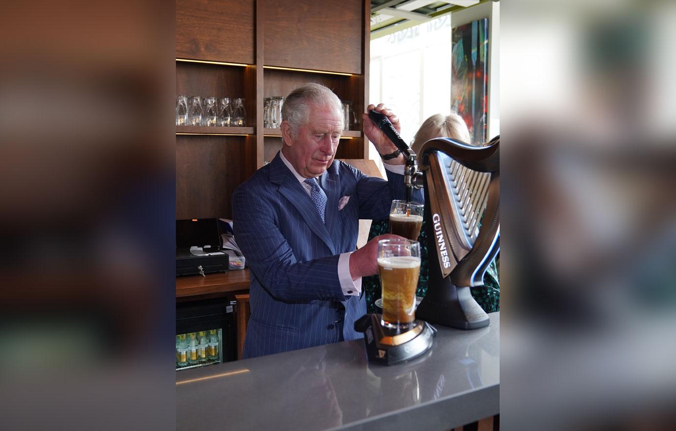 the prince of wales and the duchess of cornwall visited the irish cultural centre