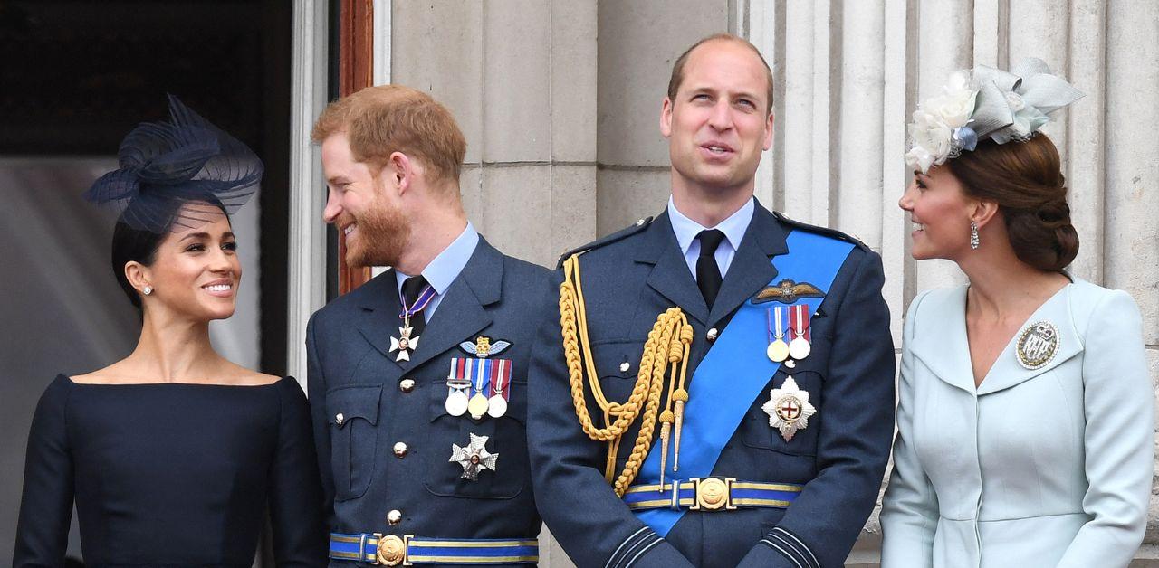 william kate relieved meghan harry skipping trooping the colour