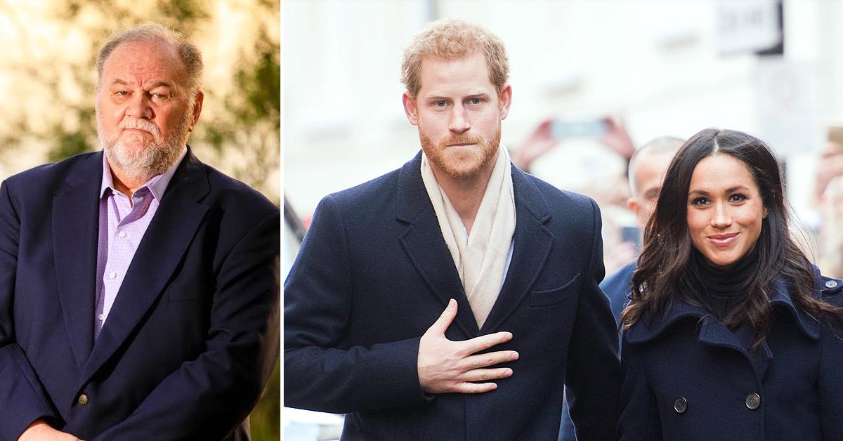 thomas markle hasnt spoken to meghan markle prince harry never gave him their new phone number