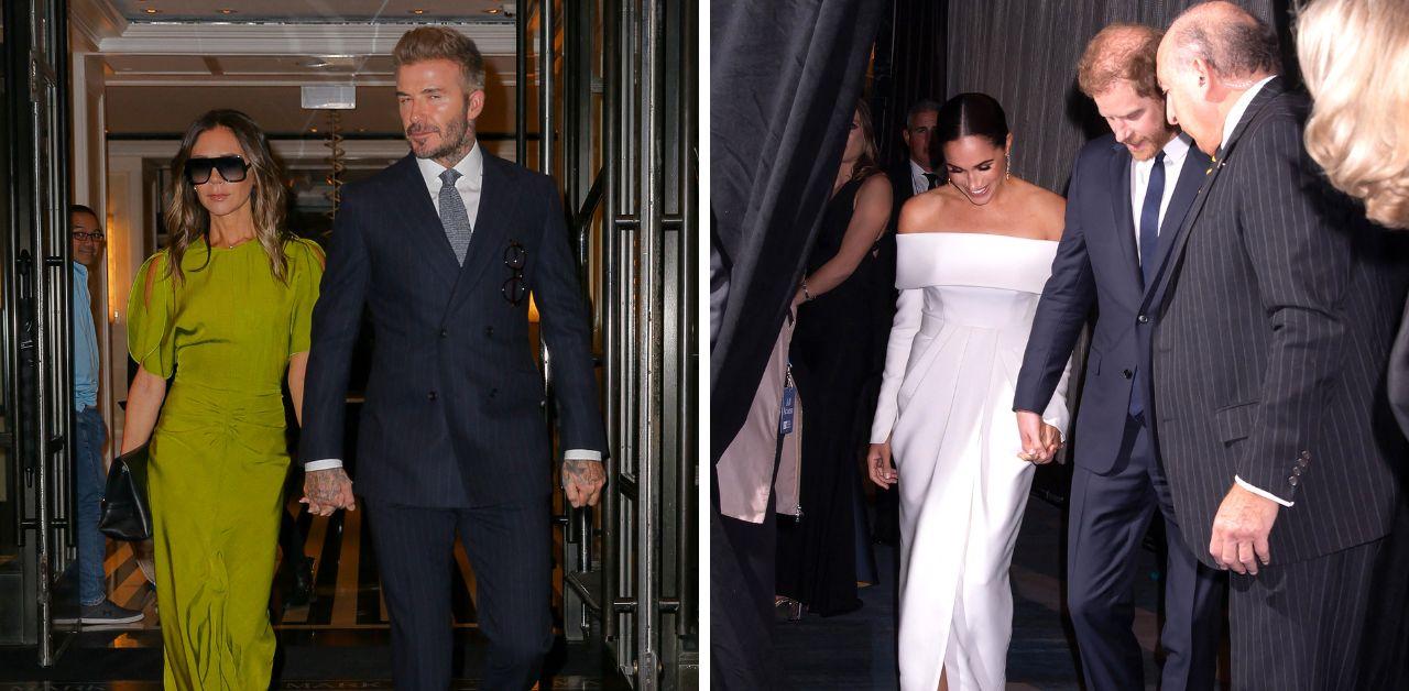 meghan markle prince harry feud david beckham