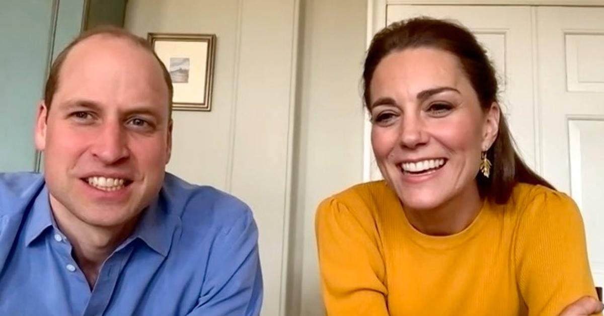 prince william kate middleton chat teachers kids covid  pandemic tro