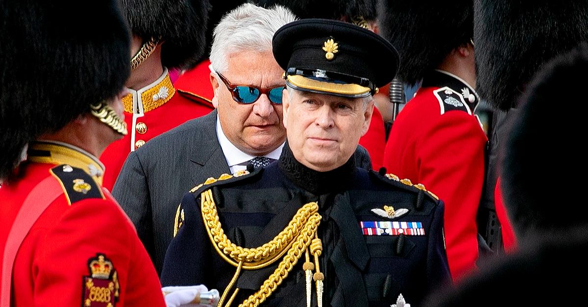 prince andrew relaxed