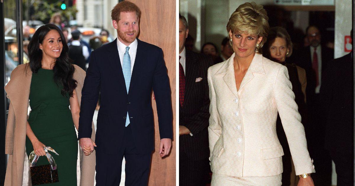 meghan markle prince harry and princess diana