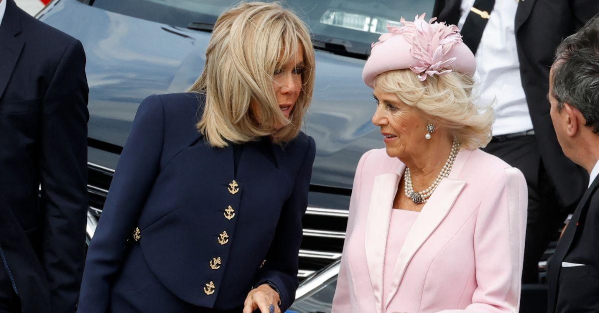 queen camilla and brigitte macron