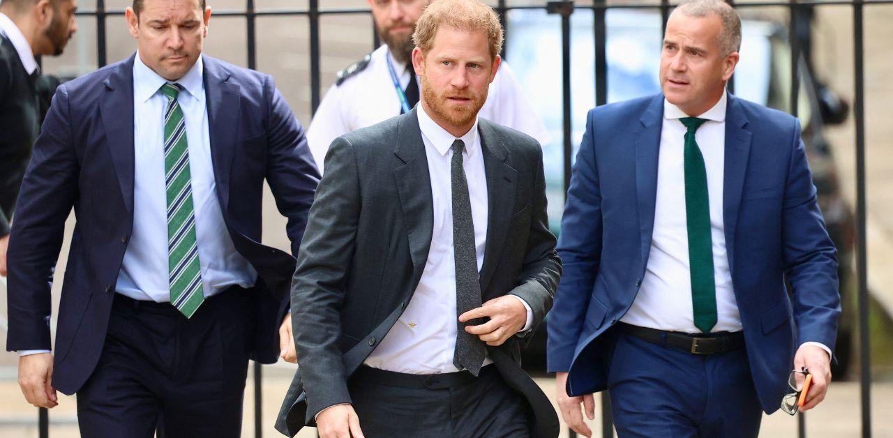 prince harry seated ten rows behind family coronation