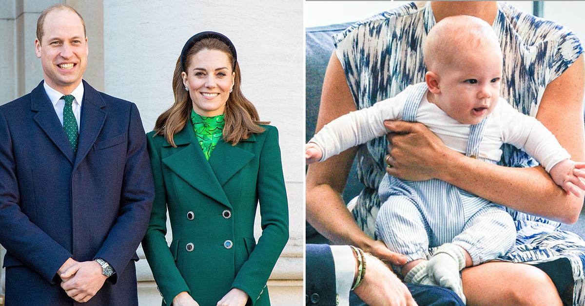 kate midldeton prince william slammed posting same photo message archie birthday