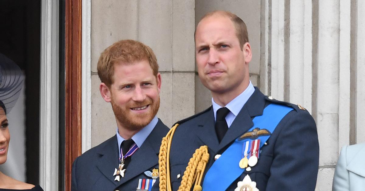 prince william prince harry strained relationshio