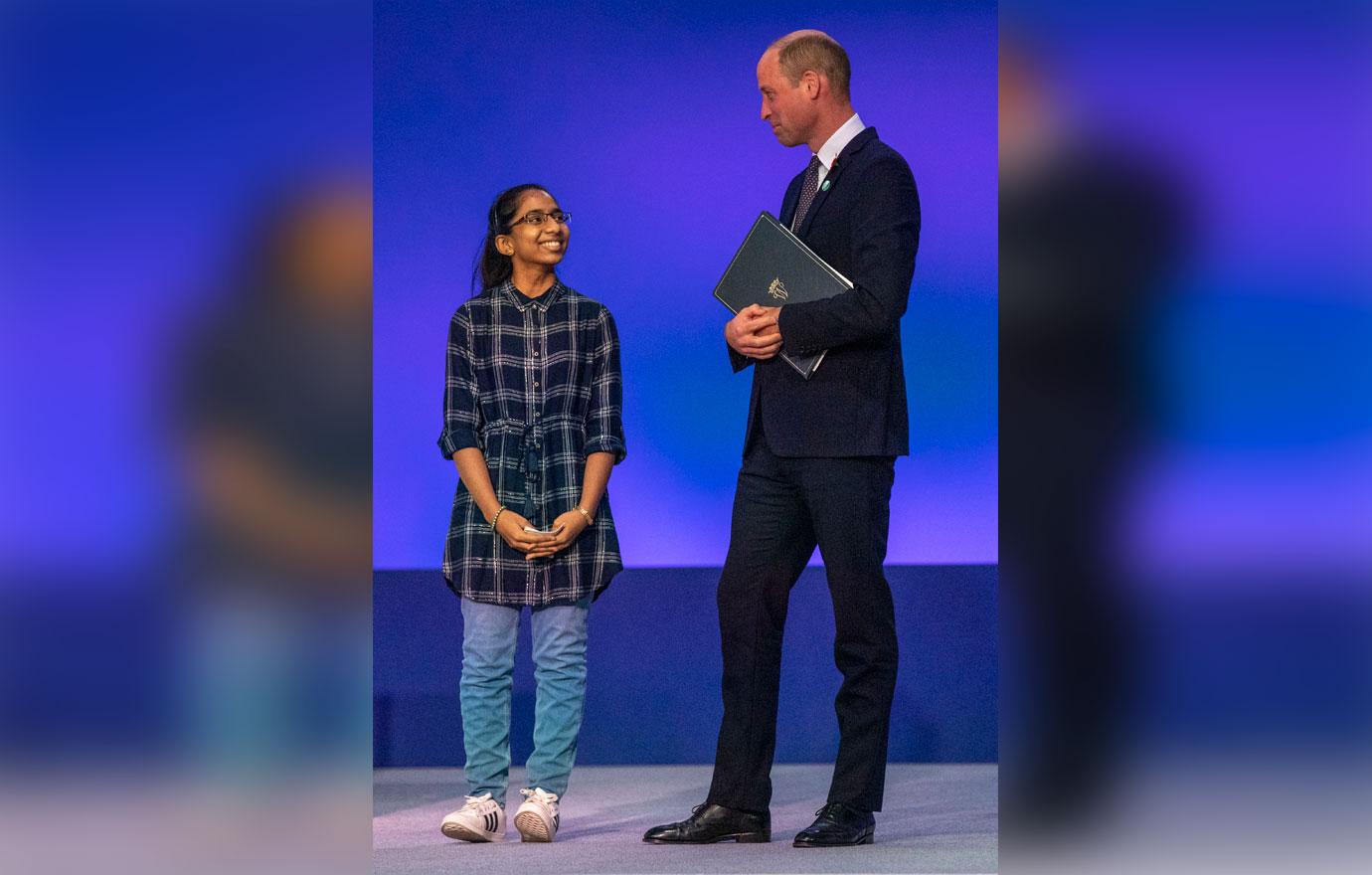 prince william at the earthshot prize at cop