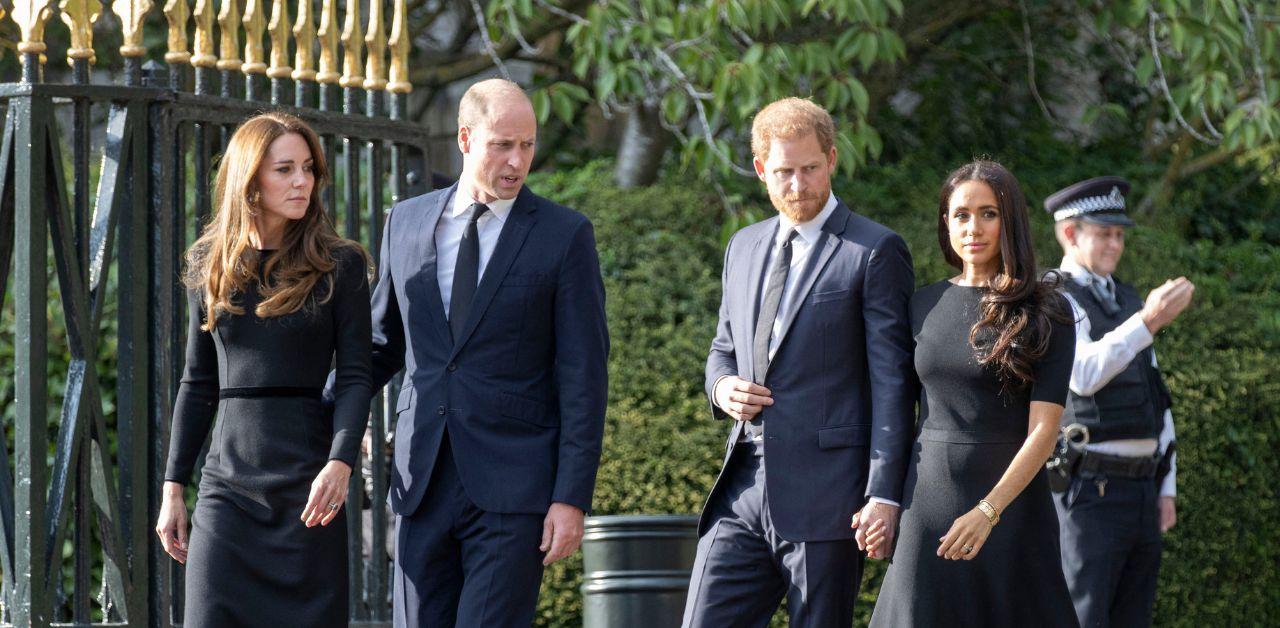 prince william kate middleton distanced meghan markle prince harry