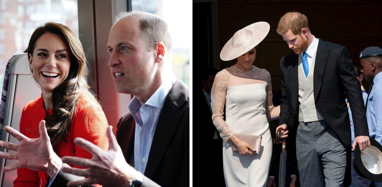 prince william kate middleton hostile prince harry meghan markle