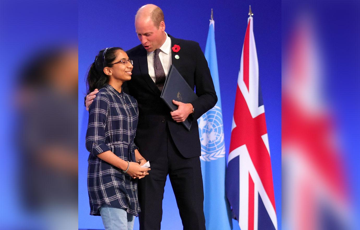 prince william at the earthshot prize at cop