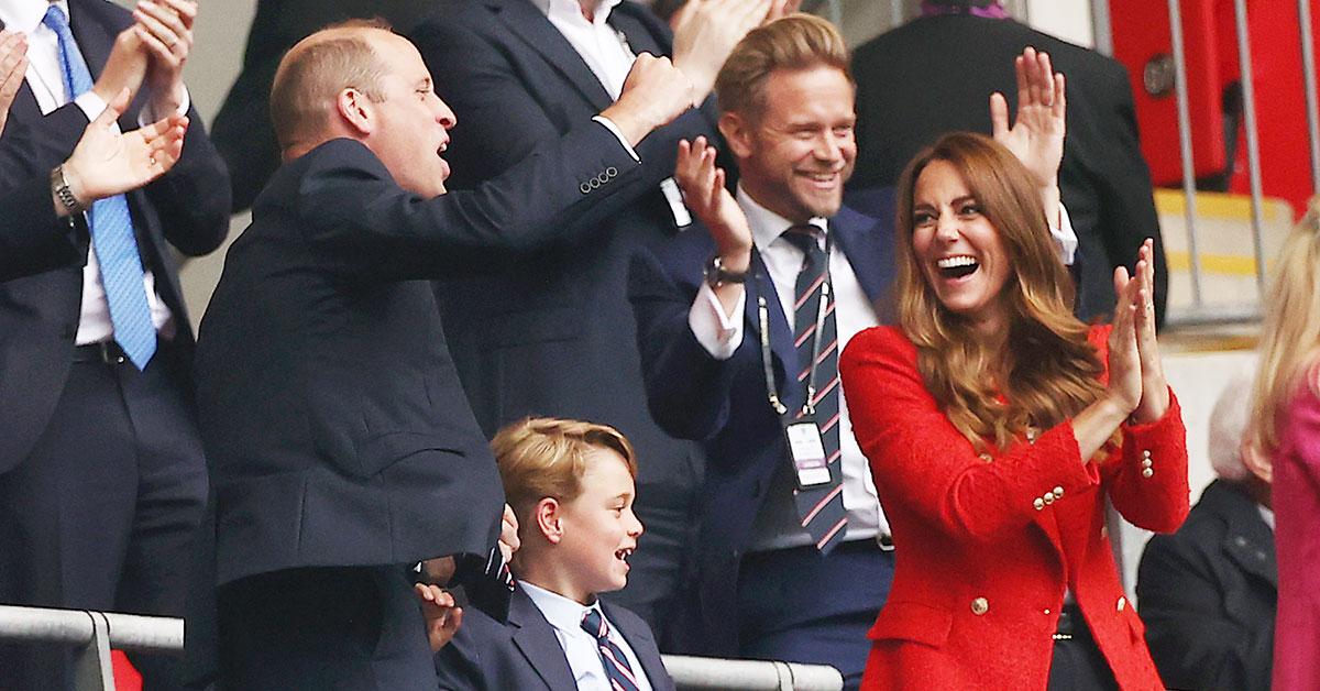 prince george wears suit and tie to soccer game prince william kate middleton tro