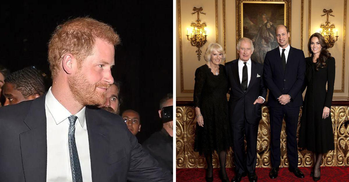 prince harry and the british royal family